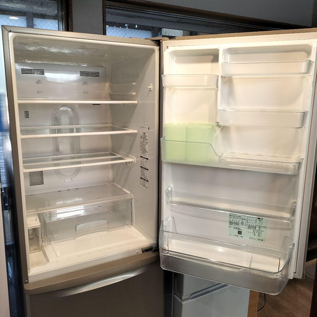 M♦パナソニック　冷凍冷蔵庫　365L　NR-C371N-N　2020年製