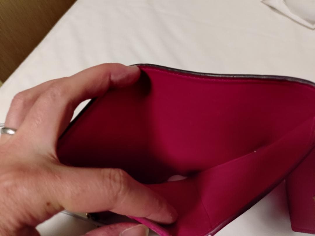 【良品☆値下げ依頼】Louis Vuitton 三つ折財布♡黒×ピンク