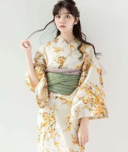 古典オレンジユーム Dita ディータ 浴衣