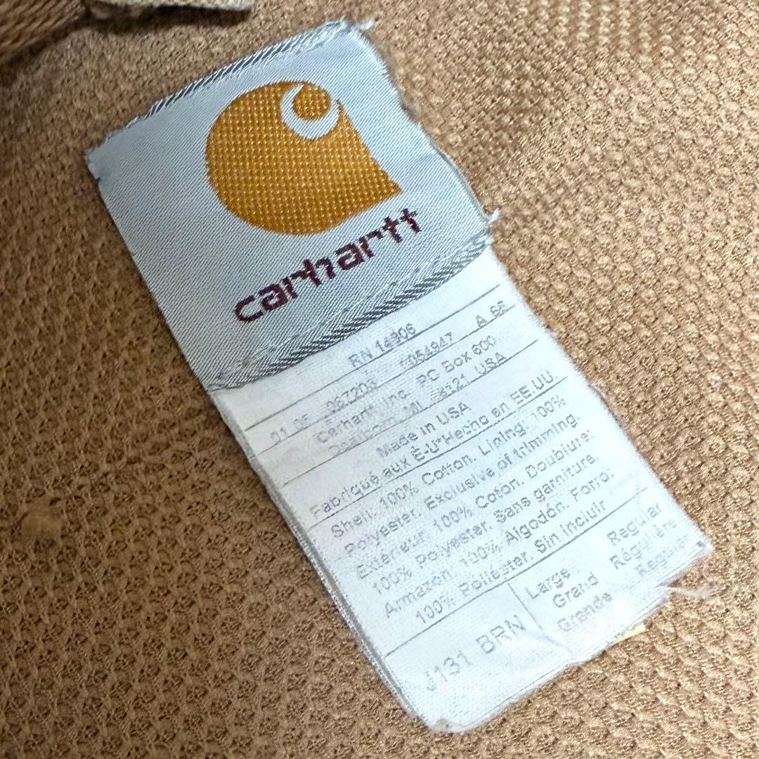 【USA製】Carhartt アクティブジャケット　j131 【即決可】