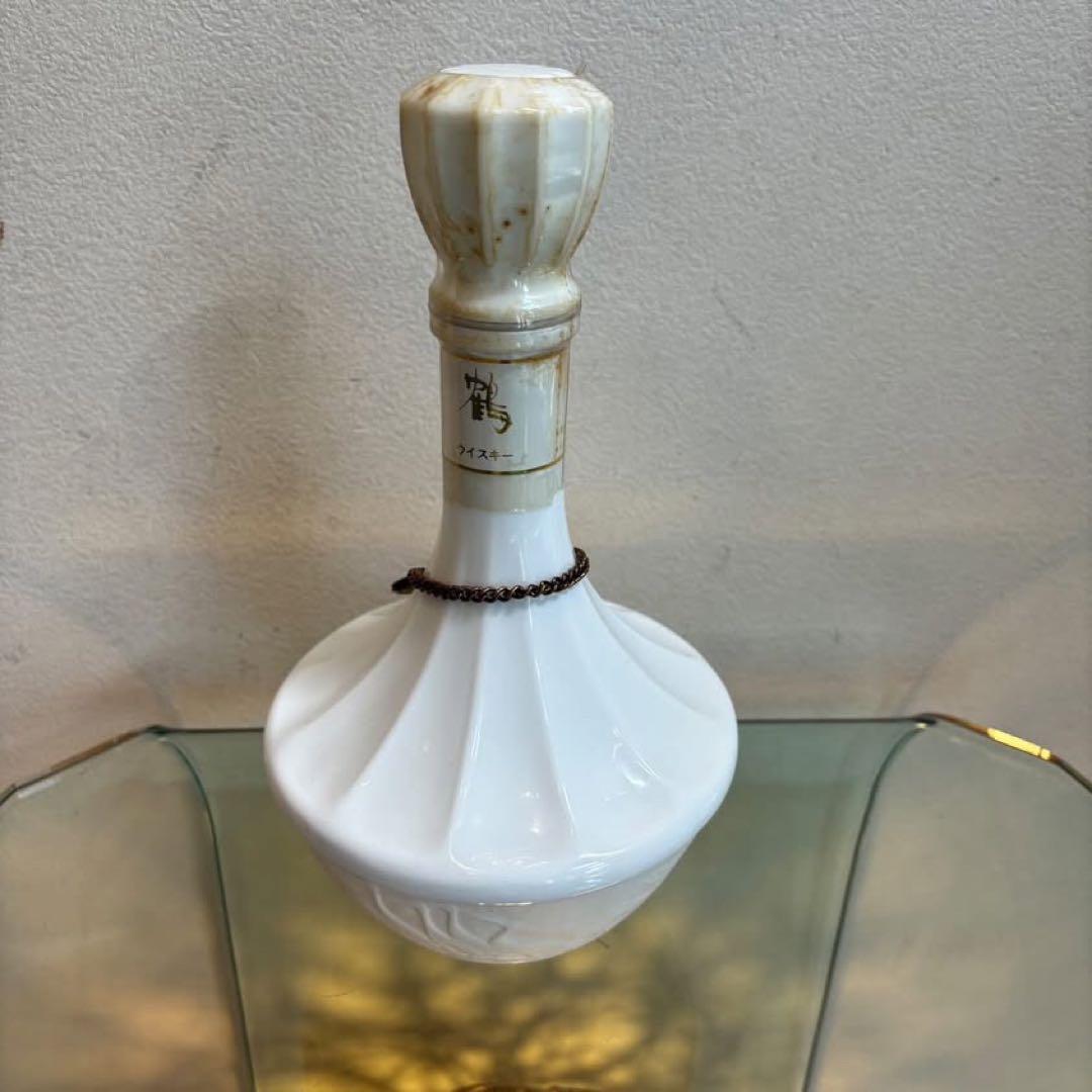 NA4578 未開栓! THENIKKA ウイスキー TSURU 鶴 陶器ボトル