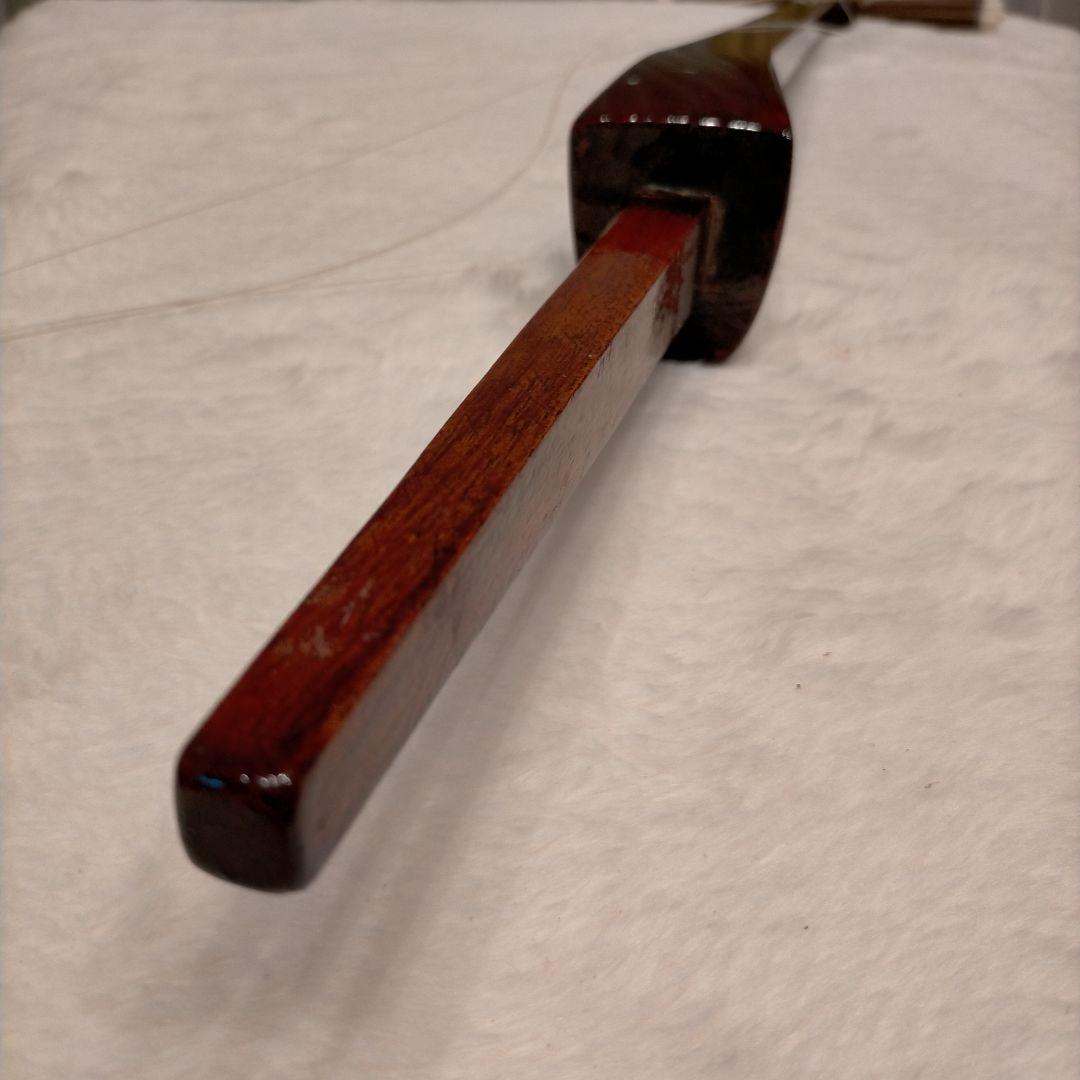 沖縄三線 本皮 三線 沖縄 皮破れなし 蛇皮 本蛇革 琉球 和楽器 弦楽器