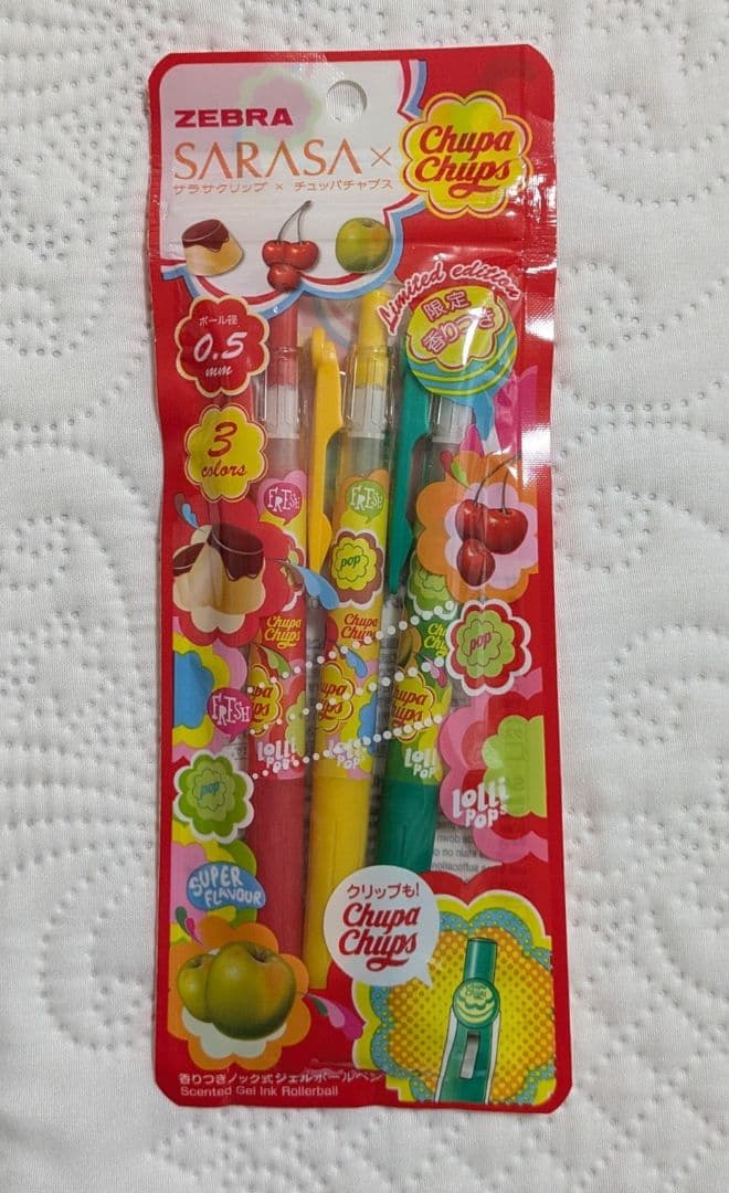 [ZEBRA] SARASAクリップ 限定 ミスド 不二家 チュッパチャプス