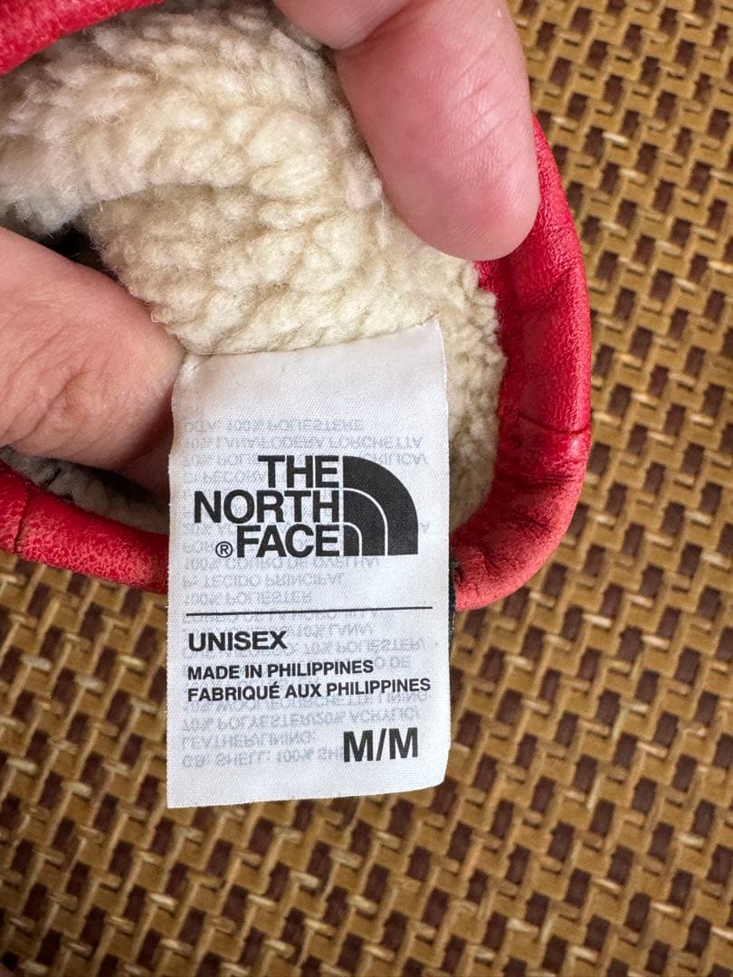 supreme the northface レザー　グローブ