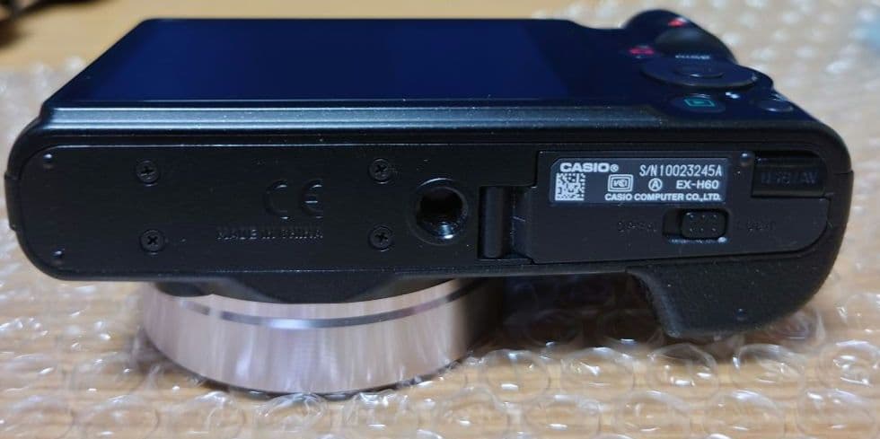 CASIO EXILIM EX-H60 　カシオ エクシリム 動作品