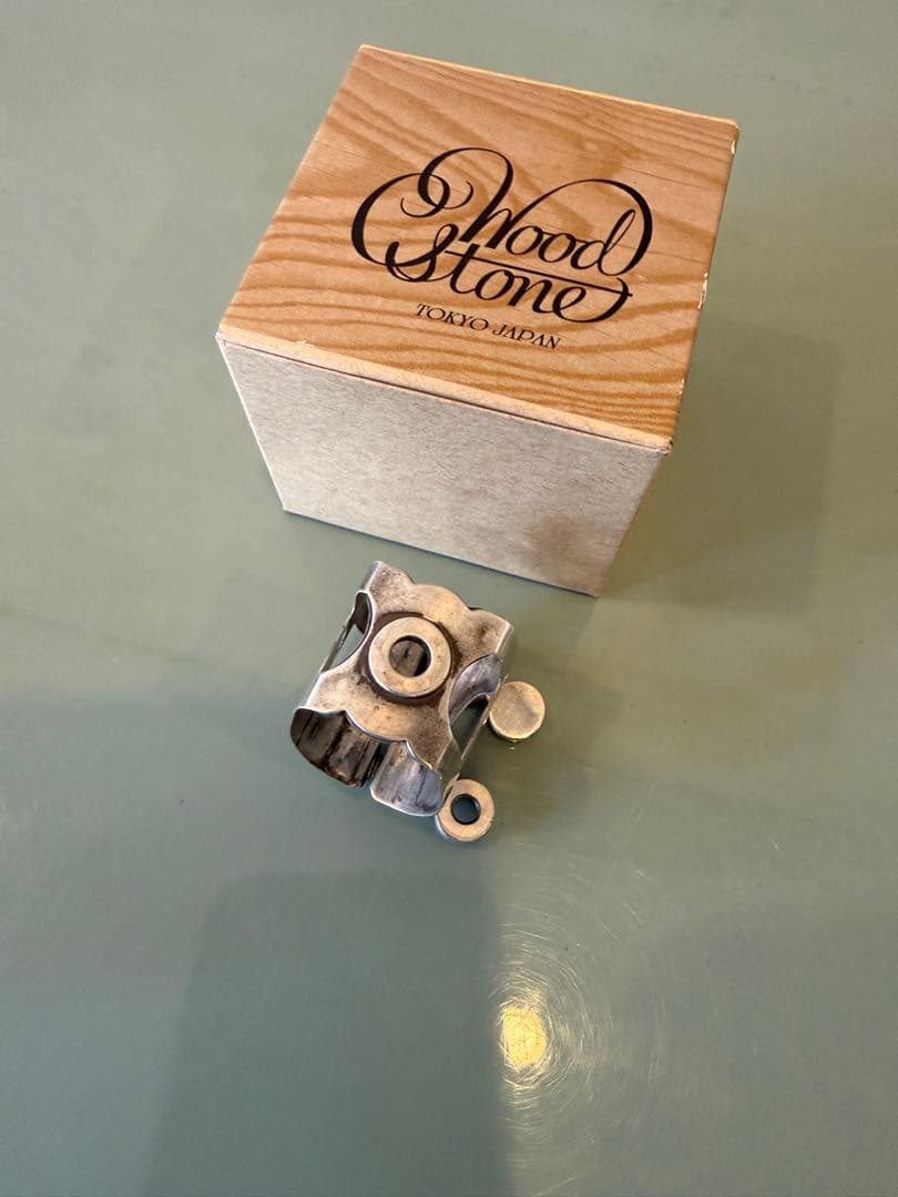 Woodstone アルトサックス用リガチャー YA silver 総銀製