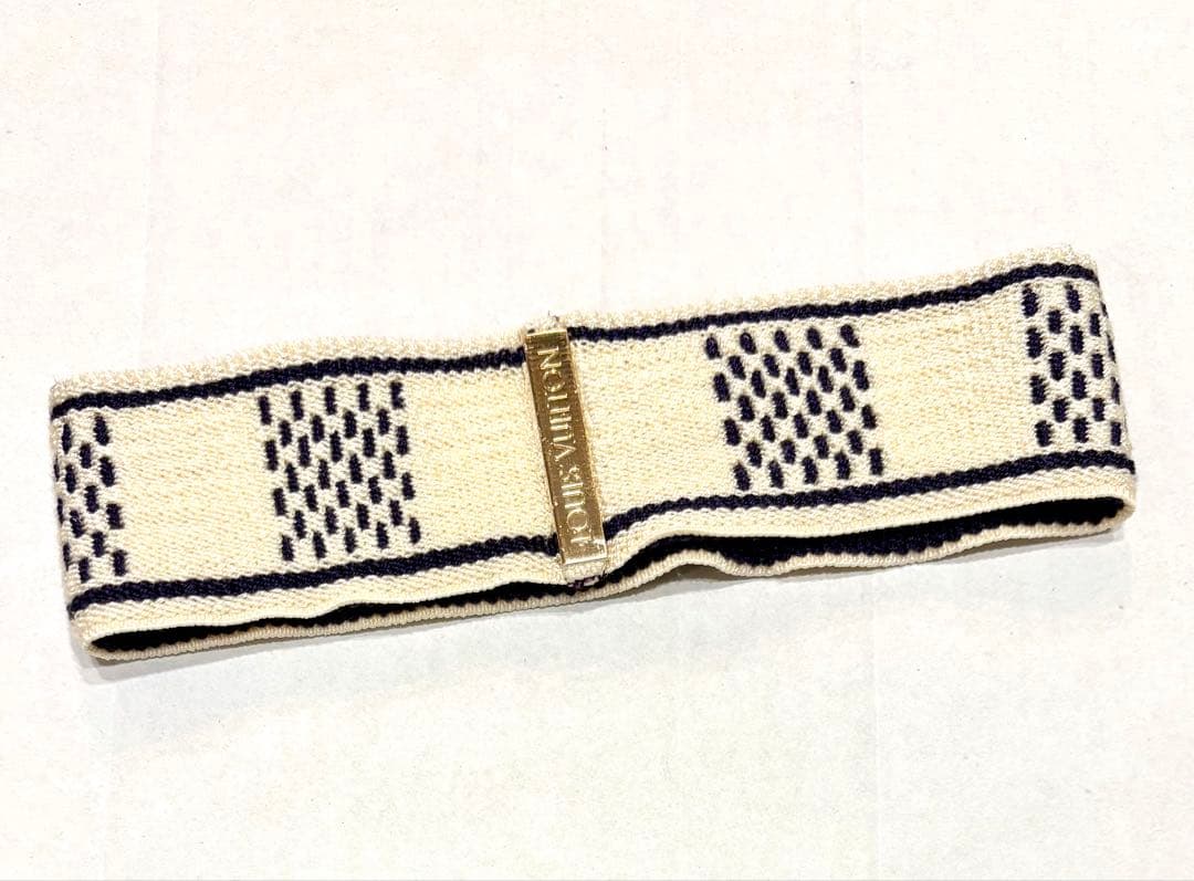 ヴィトン☆ロゴヘアバンド　リストバンド　3点セット　ヘアアクセサリー