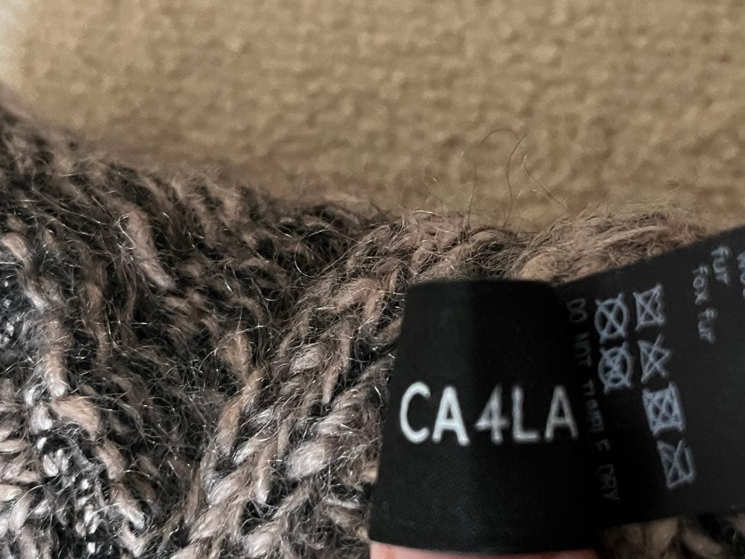 日本製　CA4LA 子ども　キッズ　大人　親子　リンクコーデ　ニット帽