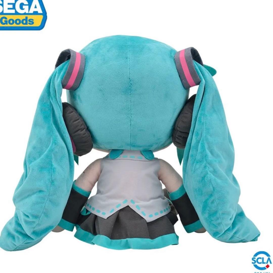 初音ミク ふわぷち どでかジャンボ ふわふわ ぬいぐるみ 約50cm sega