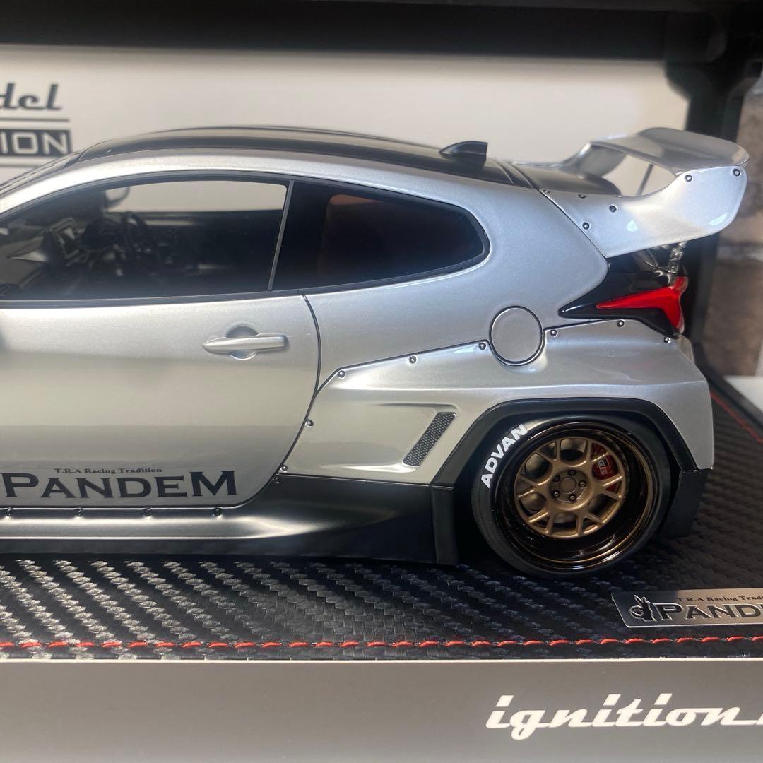 イグニッションモデル　1/18　パンデム　GRヤリス　エンジン付き　トヨタ