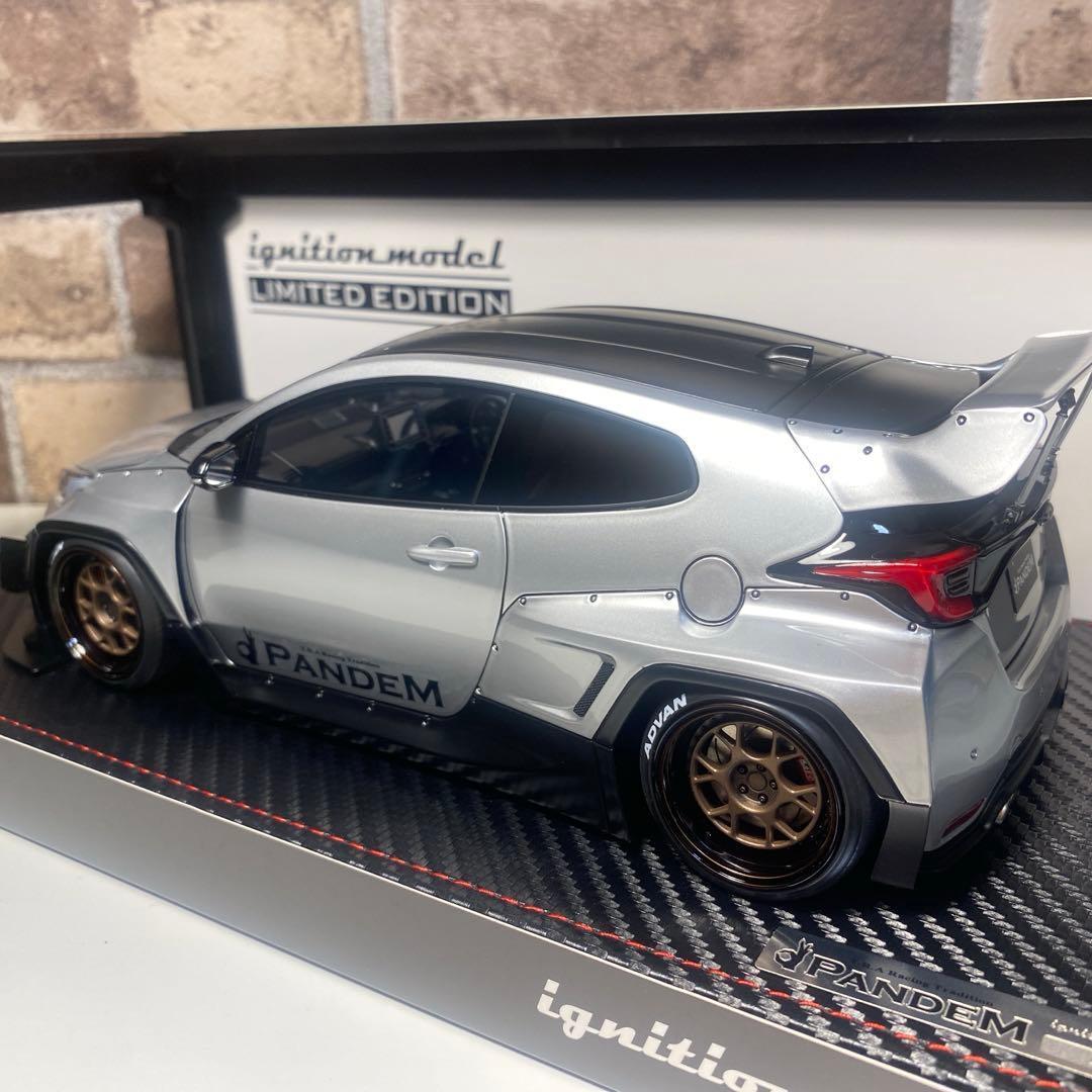 イグニッションモデル　1/18　パンデム　GRヤリス　エンジン付き　トヨタ
