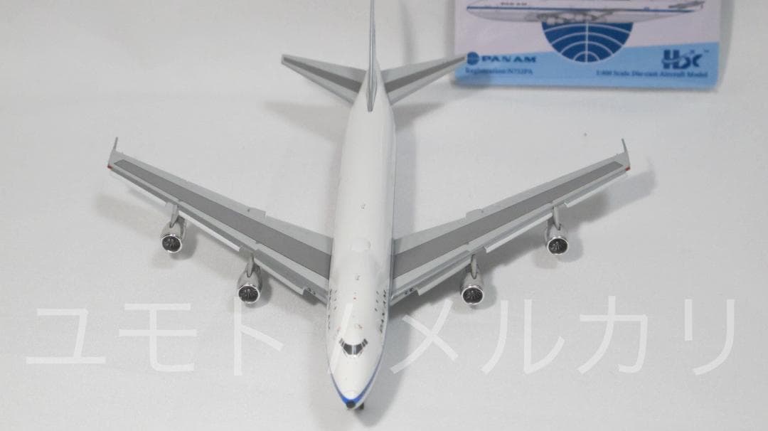HX Models パンアメリカン航空1:400 B747-100 N732PA