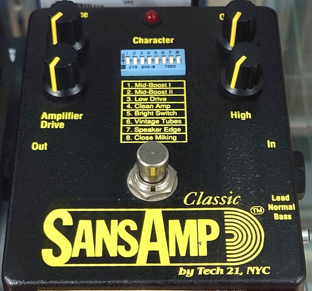 ★☆Tech 21 SansAmp Classic アンプシミュレーター