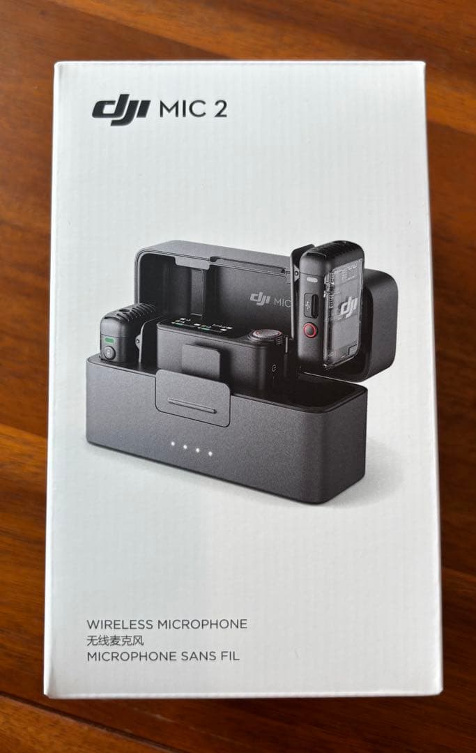 【美品】DJI MIC 2 ワイヤレスマイク フルセット