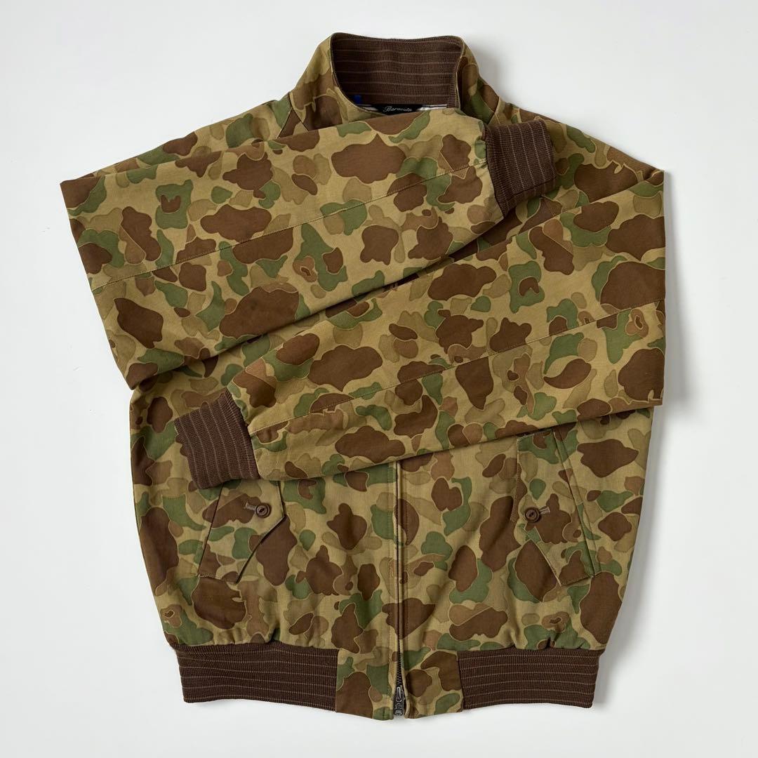 別注★バラクータ × DELUXE G9 ハリントンジャケット 迷彩 カモ