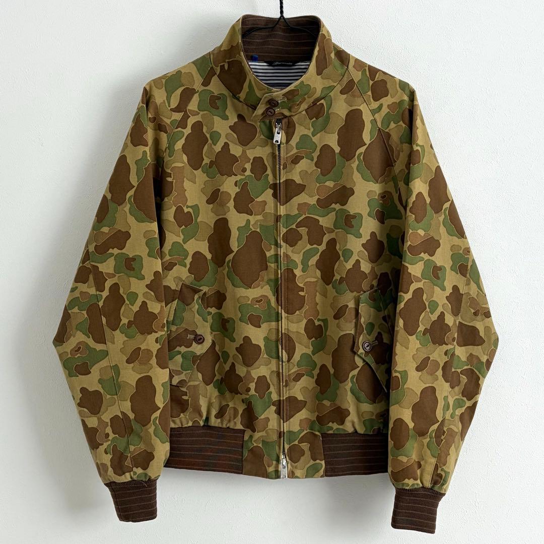 別注★バラクータ × DELUXE G9 ハリントンジャケット 迷彩 カモ