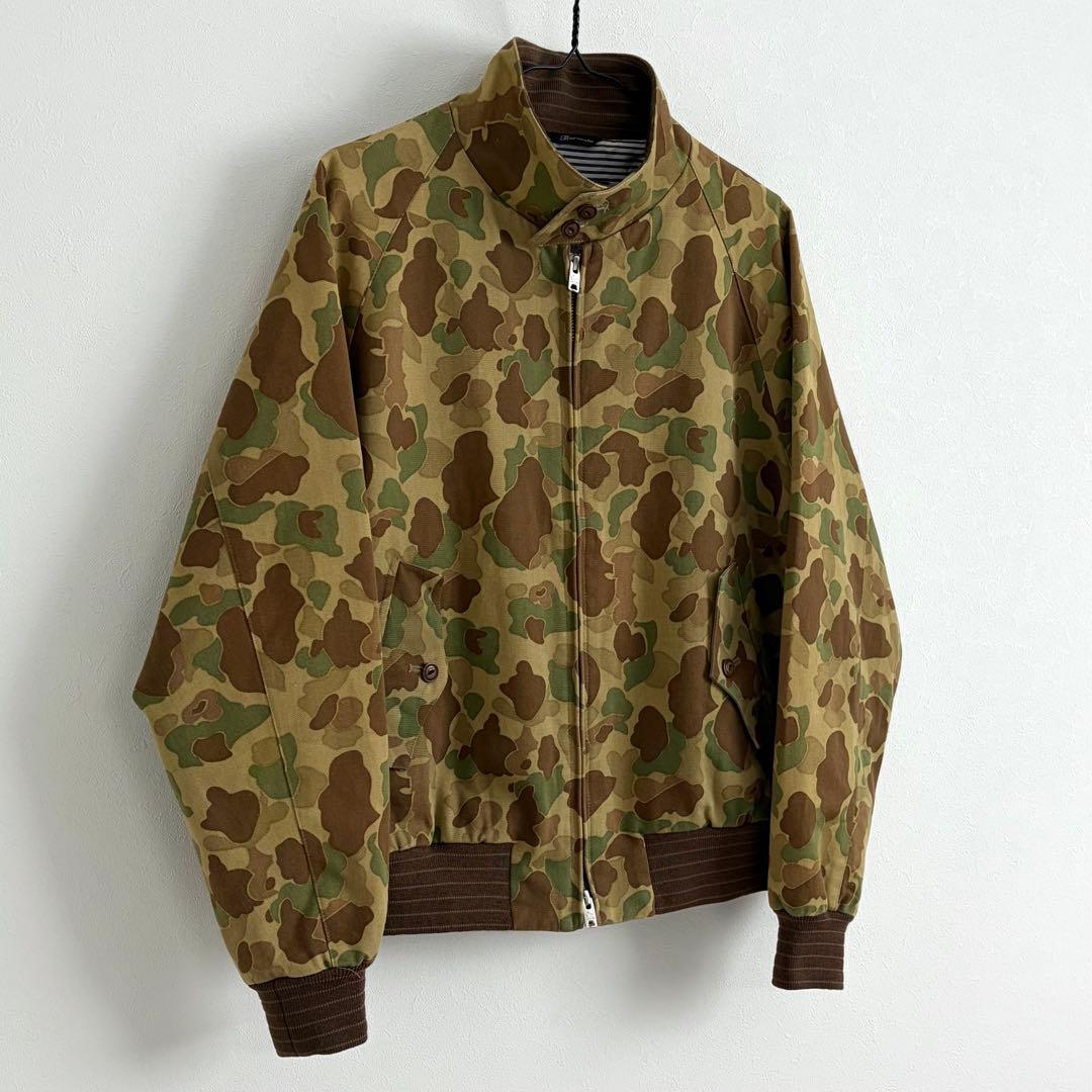 別注★バラクータ × DELUXE G9 ハリントンジャケット 迷彩 カモ