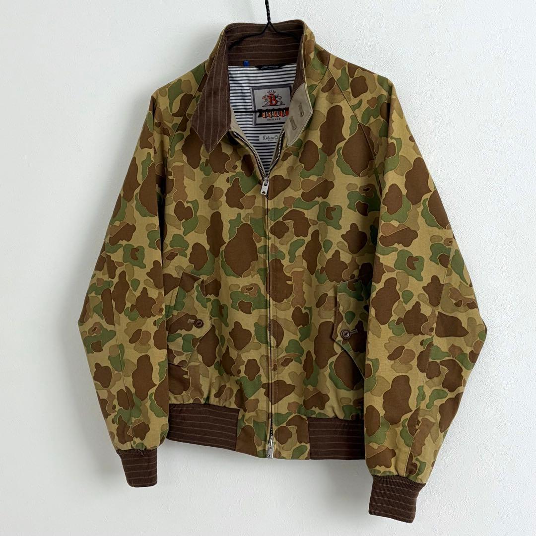 別注★バラクータ × DELUXE G9 ハリントンジャケット 迷彩 カモ
