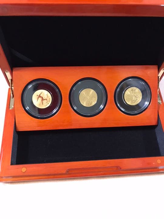 2014年冬オリンピックロシアソチプルーフ金貨3種セット