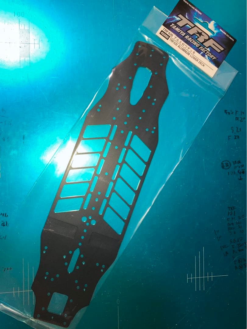 おーりとーりTRF420アルミロワデッキ+カーボンアッパーデッキ3枚セット