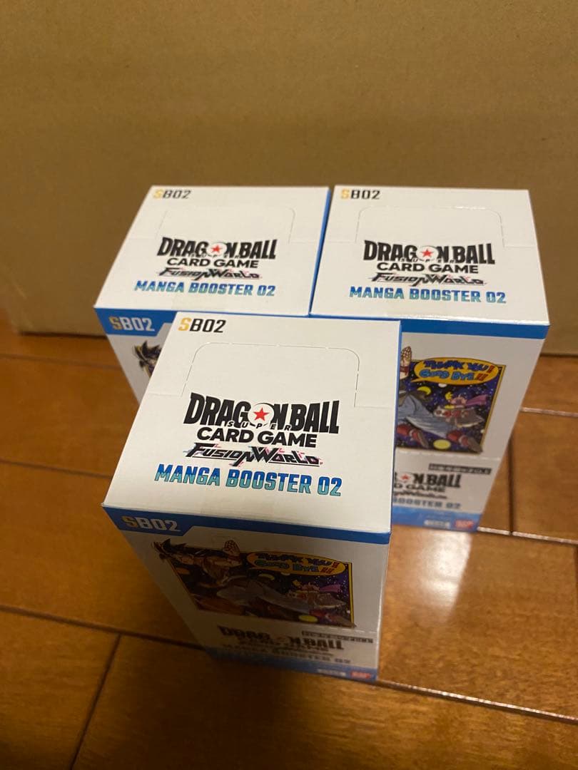 【新品・未開封】MANGA BOOSTER 02 3BOXセット