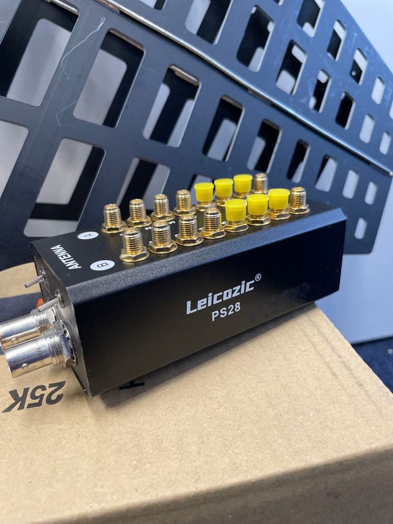 B帯用　Leicozic PS28 ブースター付きアンテナ&分配器セット