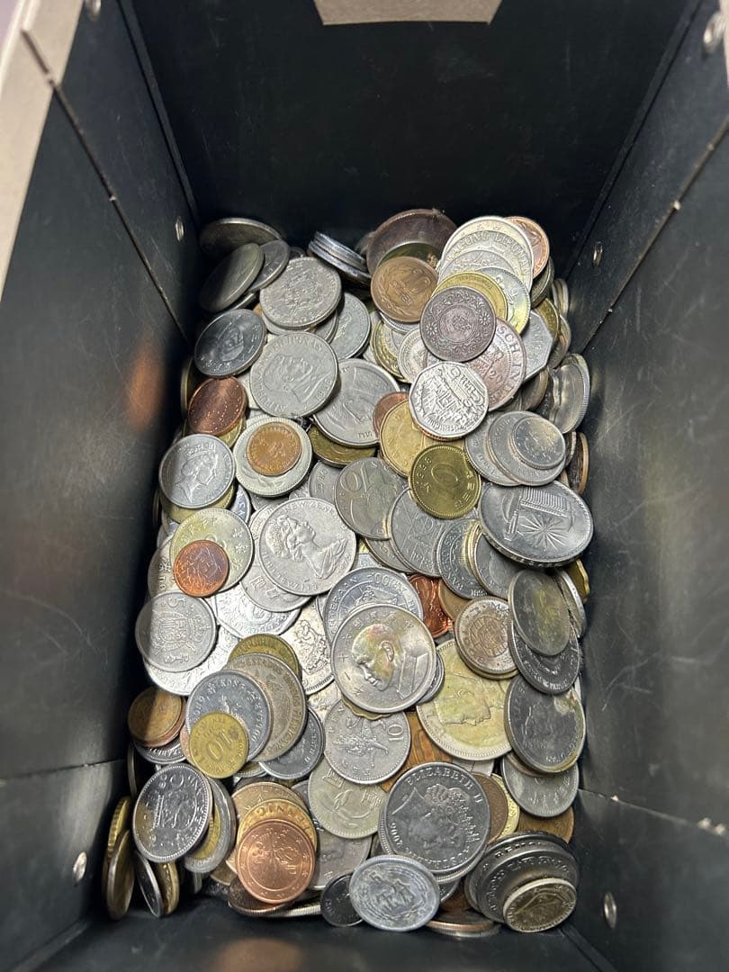 I*】様 外国まとめ　約4.2kg　外貨　外国　硬貨　まとめ売　大量