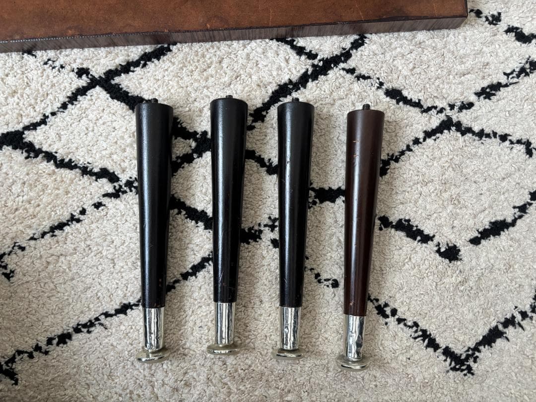 昭和レトロ ミッドセンチュリ　テーブル センターテーブル　木製 棚付き 希少