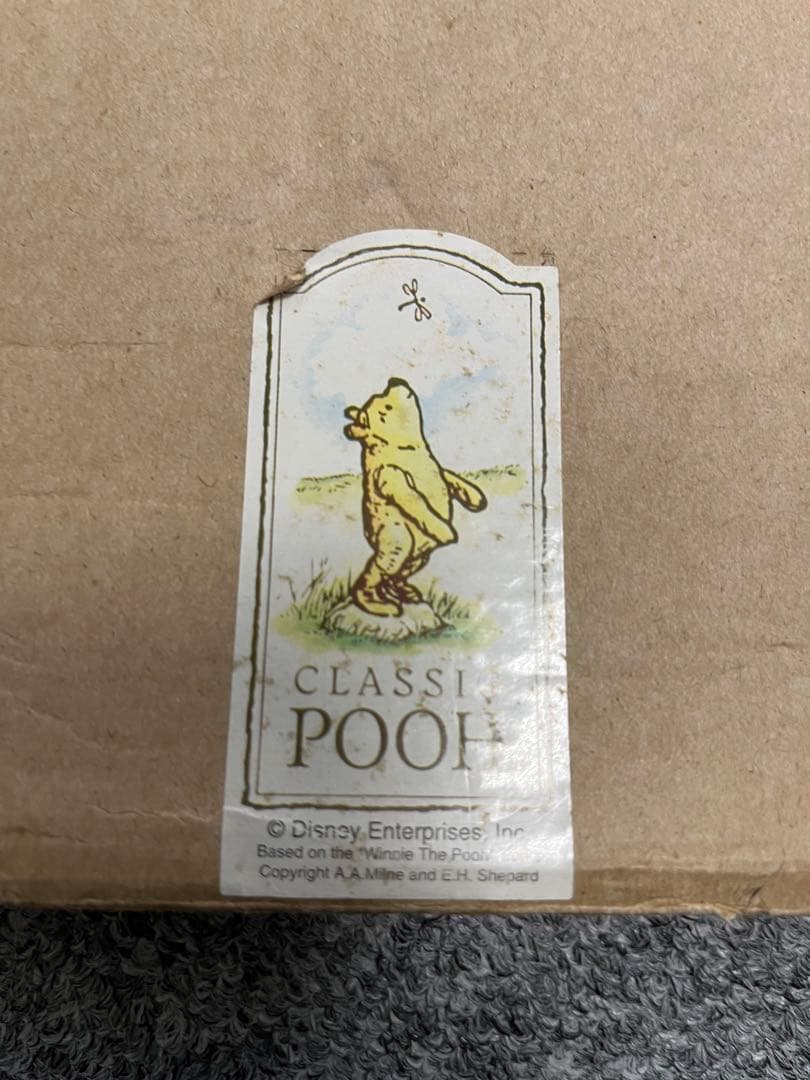 ディズニー　プーさん　絵画　アンティーク　日本企業輸入品