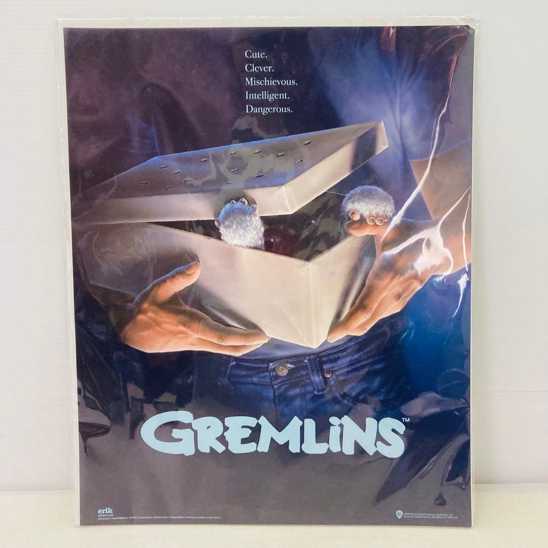 【未開封】映画　グレムリン　GREMLiNS　ポスター　約400×500㎜　洋画