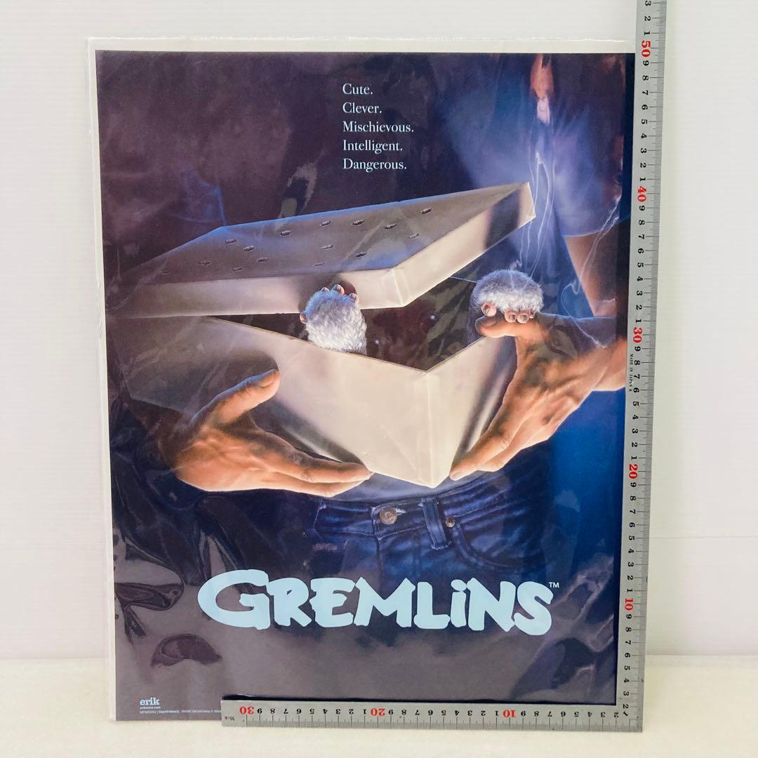 【未開封】映画　グレムリン　GREMLiNS　ポスター　約400×500㎜　洋画