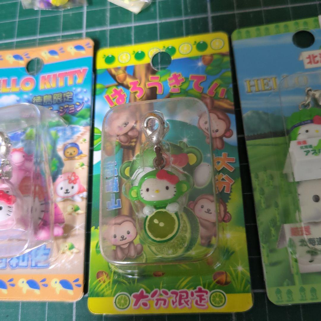 未使用 未開封ご当地キティちゃん ファスナーマスコット 根付 おまけつき