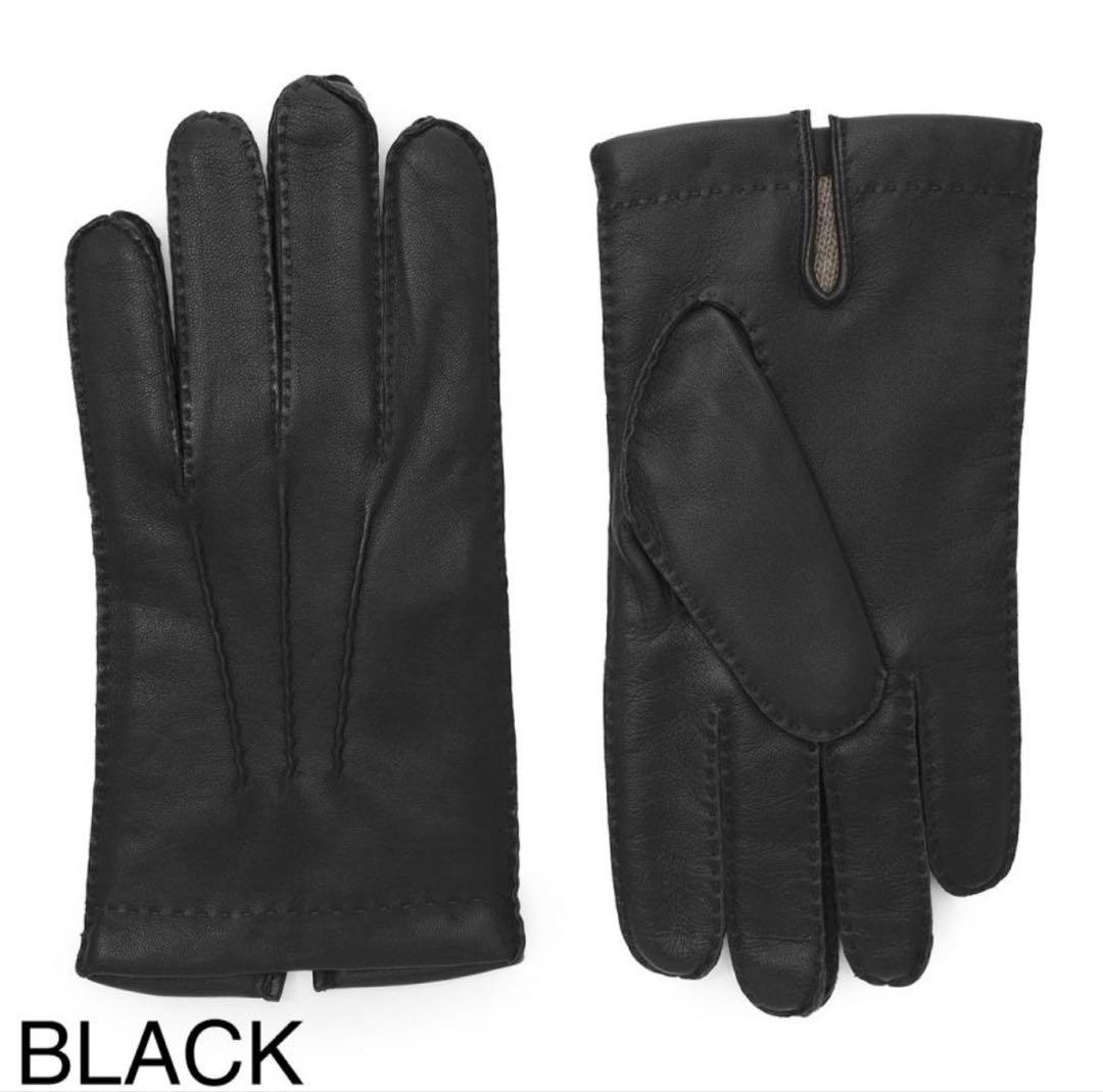 新品　DENTS ヘアシープ レザーグローブ　Sサイズ