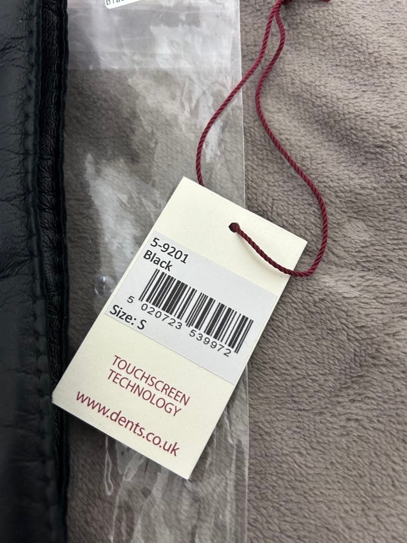 新品　DENTS ヘアシープ レザーグローブ　Sサイズ