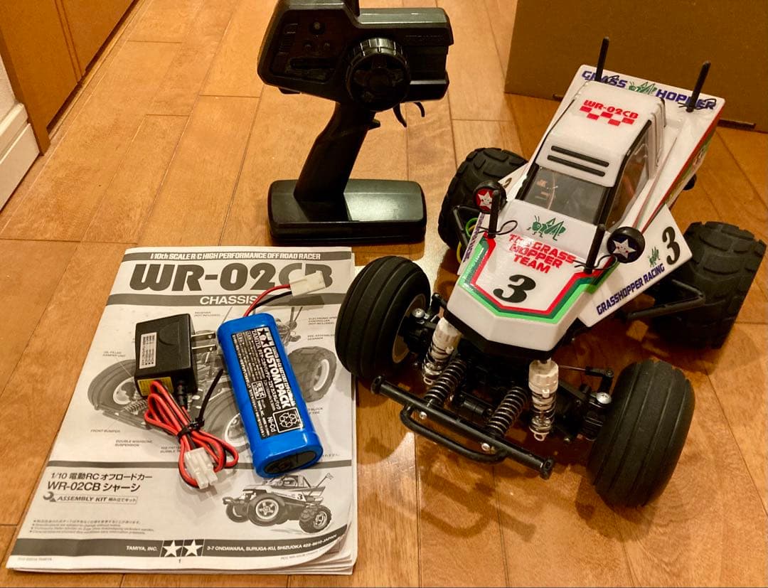タミヤ コミカルグラスホッパー　1/10 WR-02CBシャーシフルセット