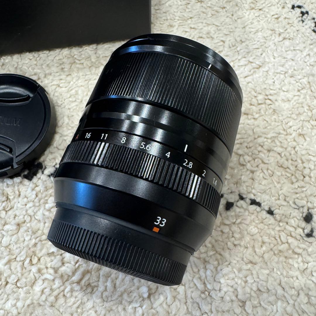 【美品】富士フイルム XF33mmF1.4 単焦点レンズ fujifilm