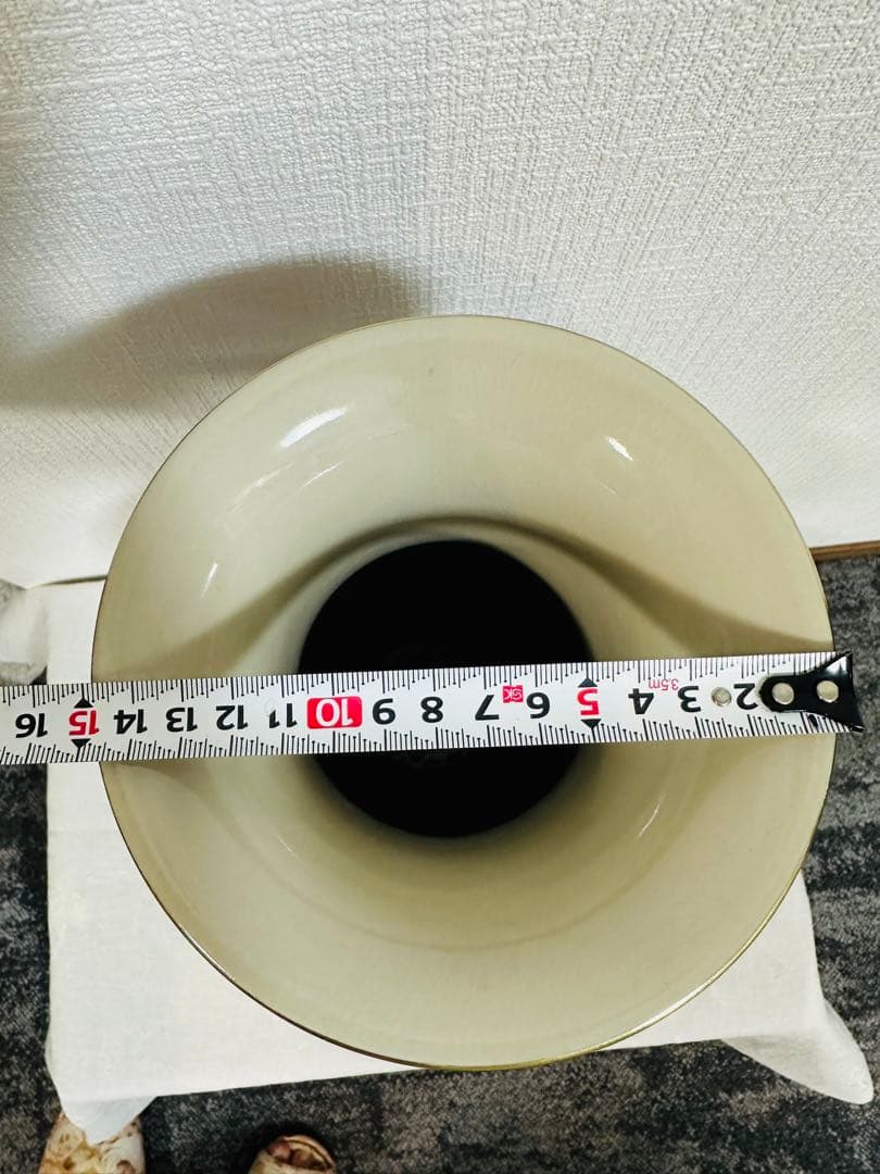 九谷燒 木米 花瓶 新品未使用品