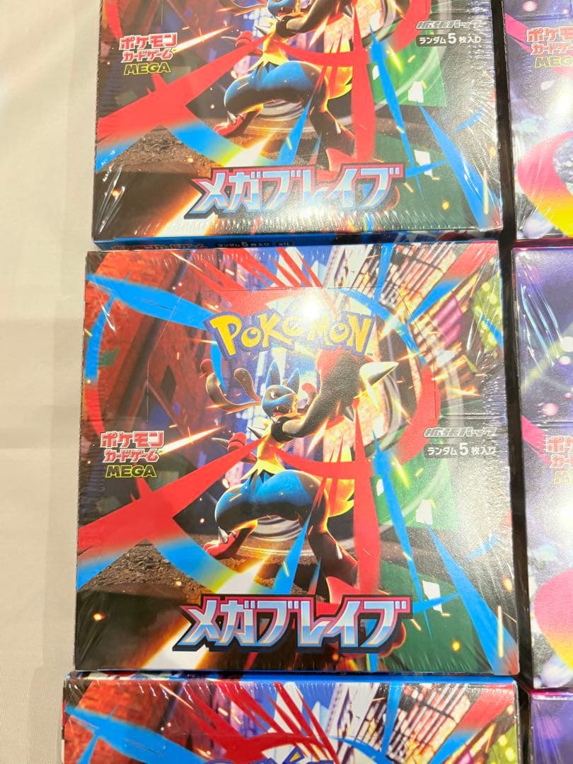 【シュリンク付き】メガブレイブ　メガシンフォニア　計6BOX