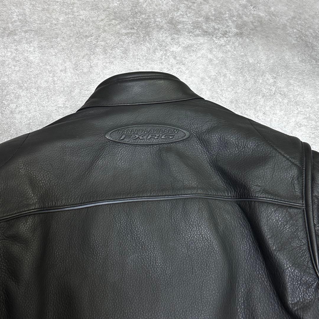 ハーレーダビッドソン ライダース ジャケット FXRG レザー 本革 2way