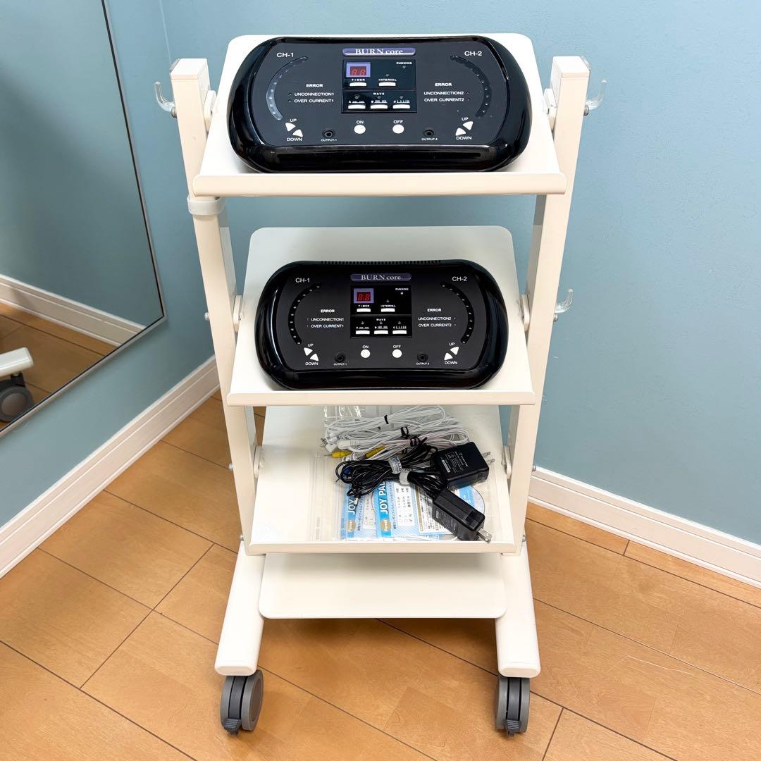 美品 複合高周波マシン JOYトレ EMS バーンコア 楽トレ