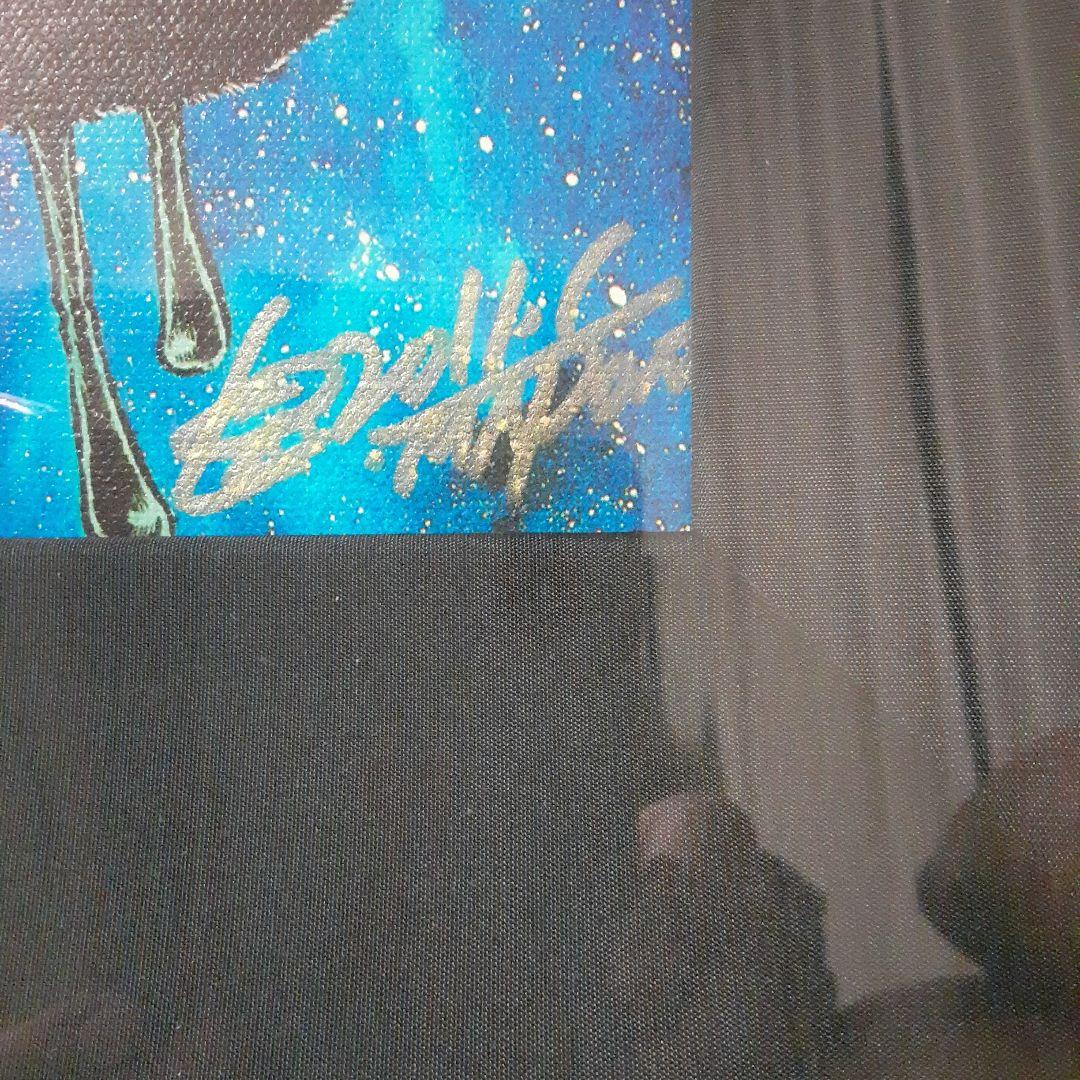 松本零士　サイン入り　銀河鉄道999 版画　99部限定 時の環の旅(Ⅱ)