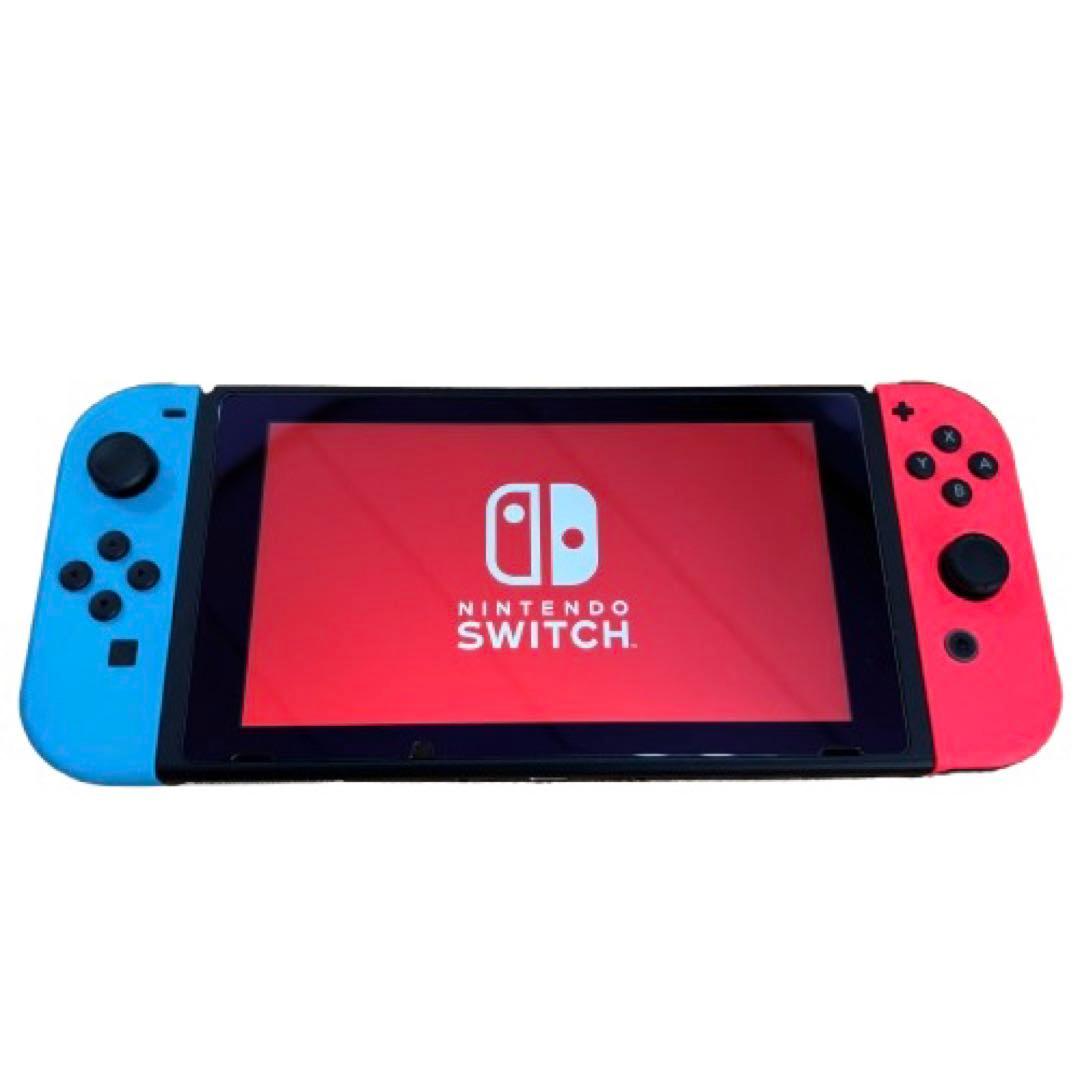 「美品」Nintendo Switch 本体 青/赤 Joy-Con