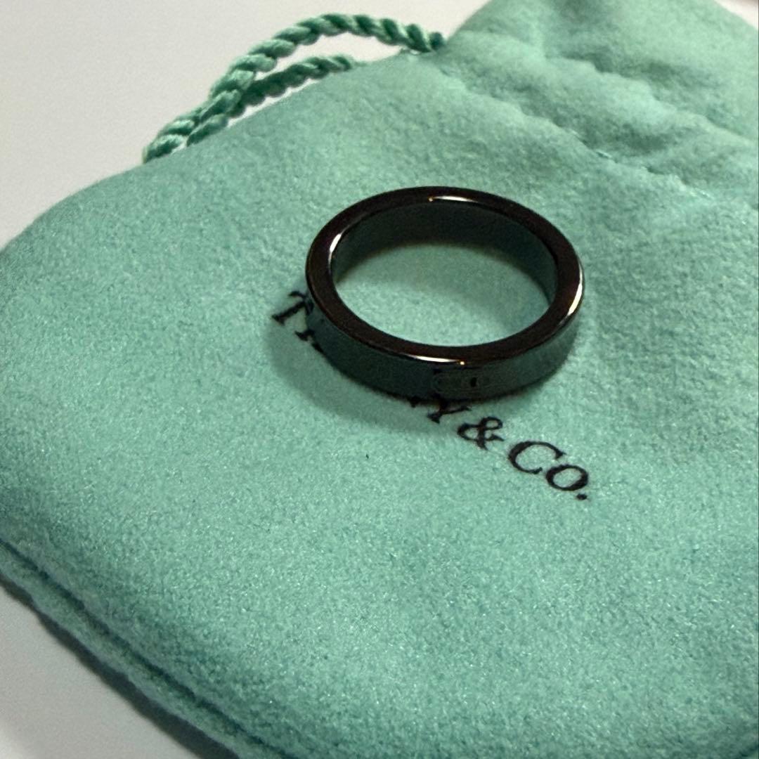 Tiffany & Co. 1837 チタン　ナローリング　11号