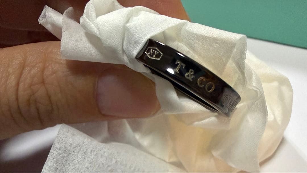 Tiffany & Co. 1837 チタン　ナローリング　11号