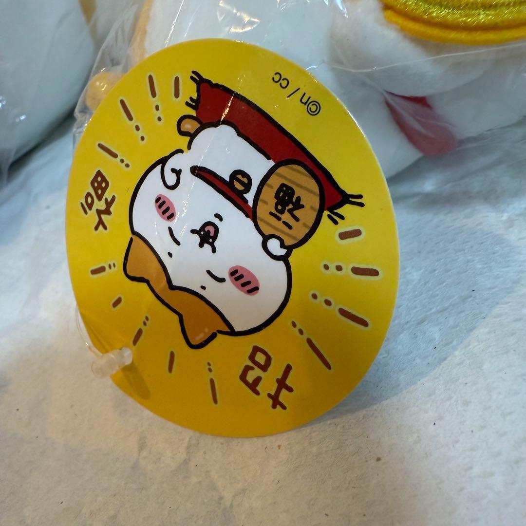 本日再出品予定 新品未開封 タグ付き 招福ハチワレ ぬいぐるみS マスコット