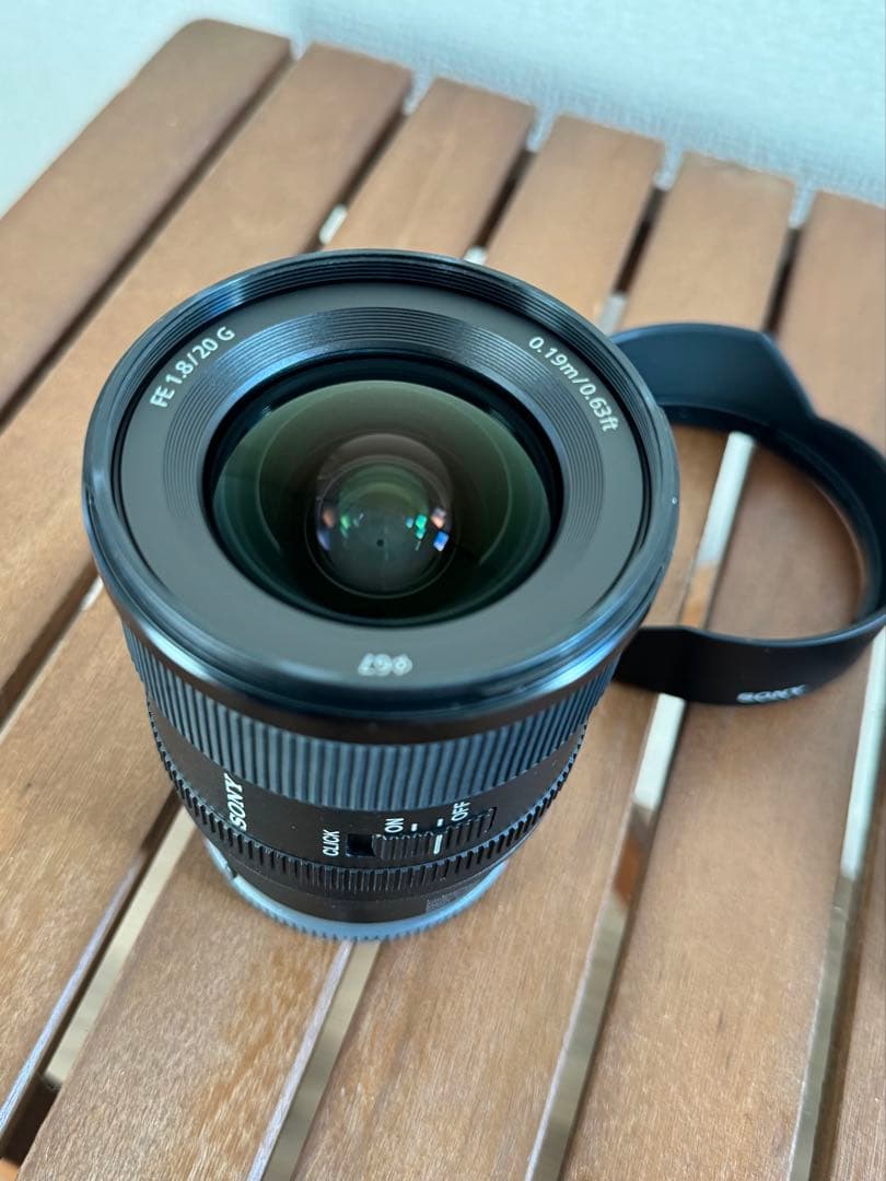 Sony FE 20mm F1.8 G レンズ SEL20F18G