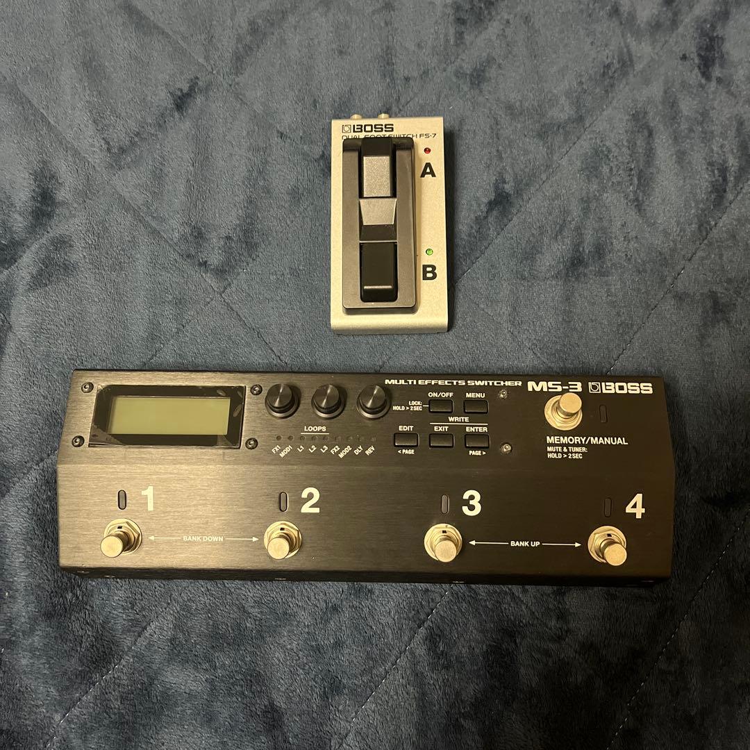 ギター BOSS MS-3 FS-7