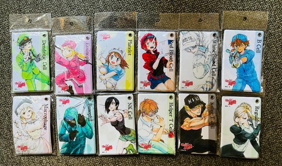 はたらく細胞　パスケース　120個（まとめ売り）　新品