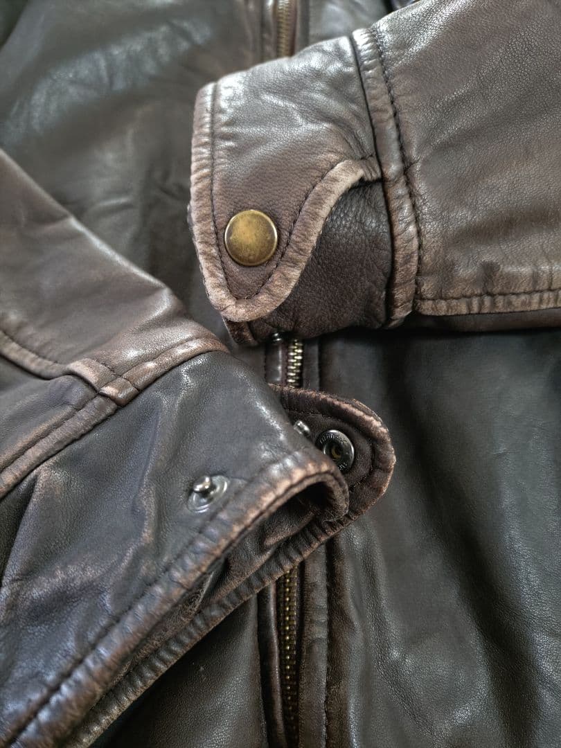 値下げ！sage de cret レザー ジャケット フライト サージュデクレ