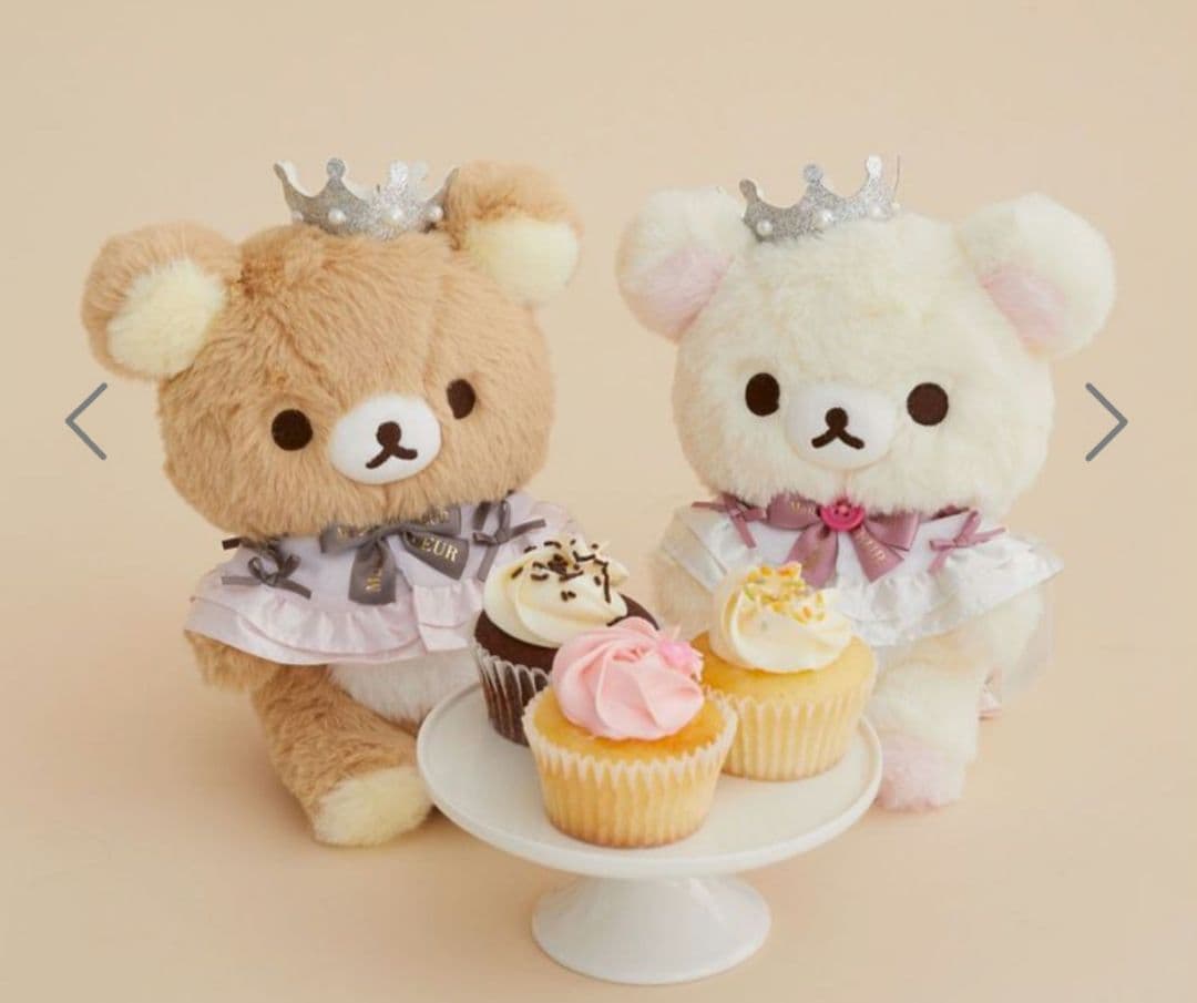 リラックマ　メゾンドフルールコラボ　ぬいぐるみセット